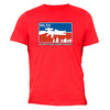 XtraFly Apparel Men's MLZH Major League Zombie 2nd Amendment Crewneck Short Sleeve T-shirt