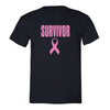 XtraFly Apparel Men's Breast Cancer Awareness Crewneck Short Sleeve T-shirt