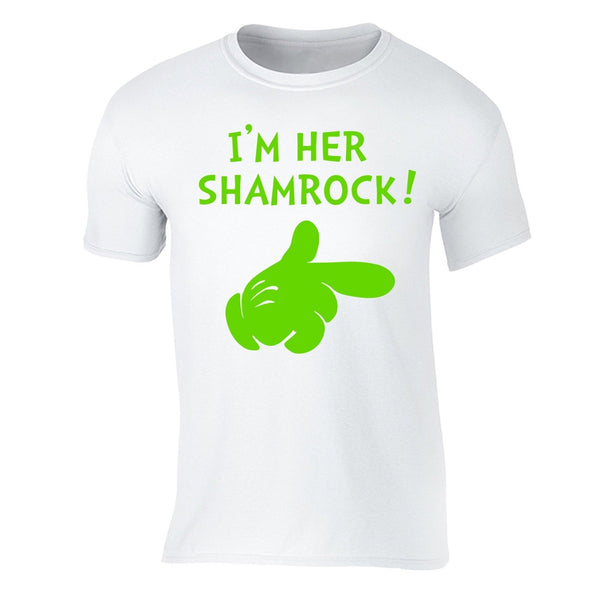 XtraFly Apparel Shamrock Clover St. Patrick's Matching Couples Short Sleeve T-shirt