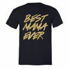 XtraFly Apparel Men's Best Mom Mother's Day Crewneck Short Sleeve T-shirt