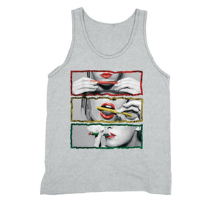 XtraFly Apparel Men's Roll Lick Smoke 420  Tank-Top