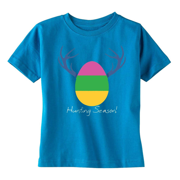 XtraFly Apparel Girls Easter Bunny Rabbit Crewneck Short Sleeve T-shirt