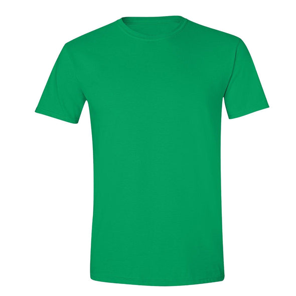 XtraFly Apparel Men's Plus Size Active Plain Basic Crewneck Short Sleeve T-shirt Green