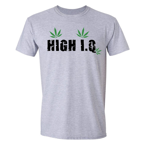 XtraFly Apparel Men's High IQ 420  Crewneck Short Sleeve T-shirt