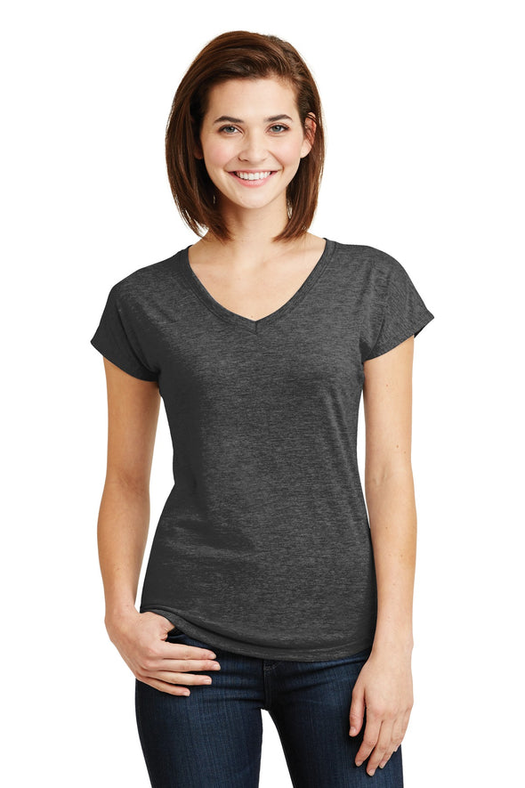 Anvil Ladies Tri-Blend V-Neck Tee
