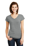 Anvil Ladies Tri-Blend V-Neck Tee