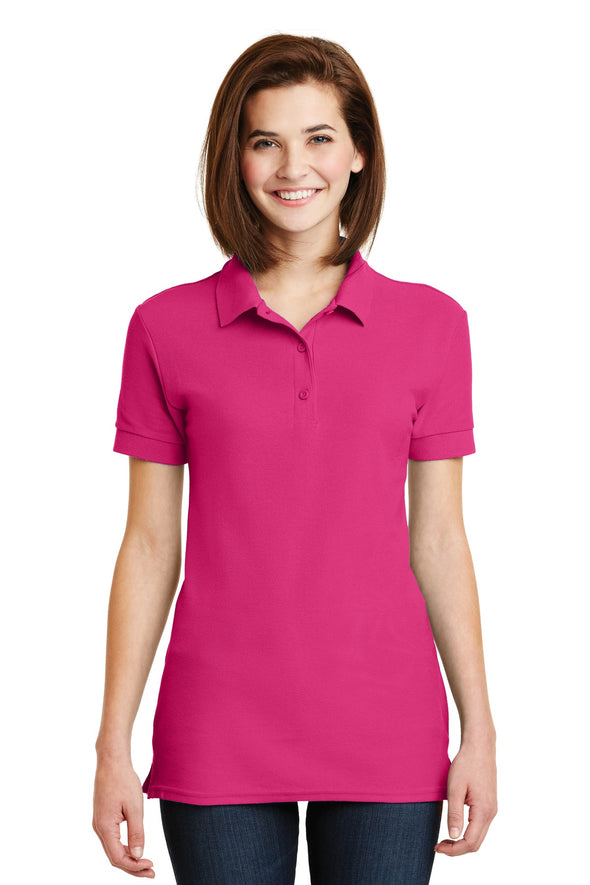 Gildan Ladies 6.6-Ounce 100% Double Pique Cotton Sport Shirt