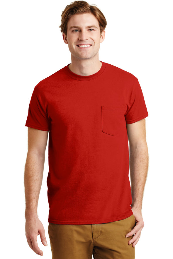 Gildan DryBlend 50 Cotton/50 Poly Pocket T-Shirt