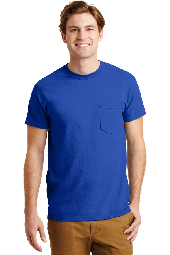 Gildan DryBlend 50 Cotton/50 Poly Pocket T-Shirt