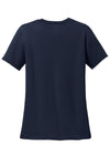 Anvil Women's Navy 100% Combed Ring Spun Cotton T-Shirt