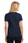 Anvil Women's Navy 100% Combed Ring Spun Cotton T-Shirt