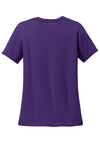 Anvil Women's Purple 100% Combed Ring Spun Cotton T-Shirt