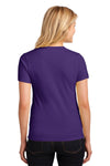 Anvil Women's Purple 100% Combed Ring Spun Cotton T-Shirt