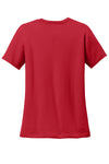Anvil Women's Red 100% Combed Ring Spun Cotton T-Shirt