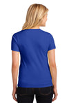 Anvil Women's Royal Blue 100% Combed Ring Spun Cotton T-Shirt
