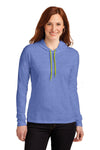 Anvil Ladies 100% Combed Ring Spun Cotton Long Sleeve Hooded T-Shirt