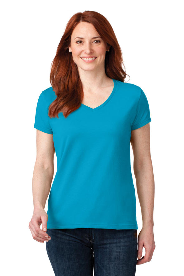 anvil v neck ladies