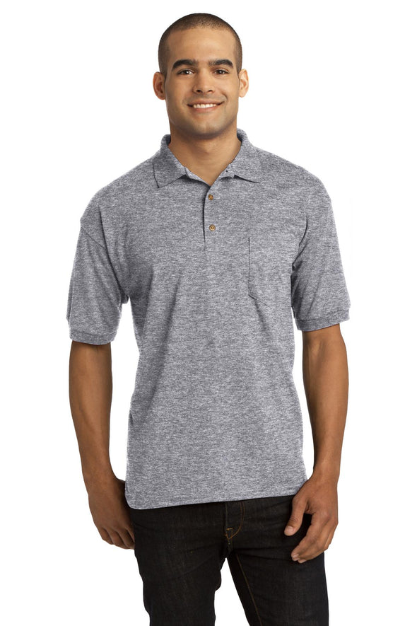 Gildan DryBlend 6-Ounce Jersey Knit Sport Shirt with Pocket