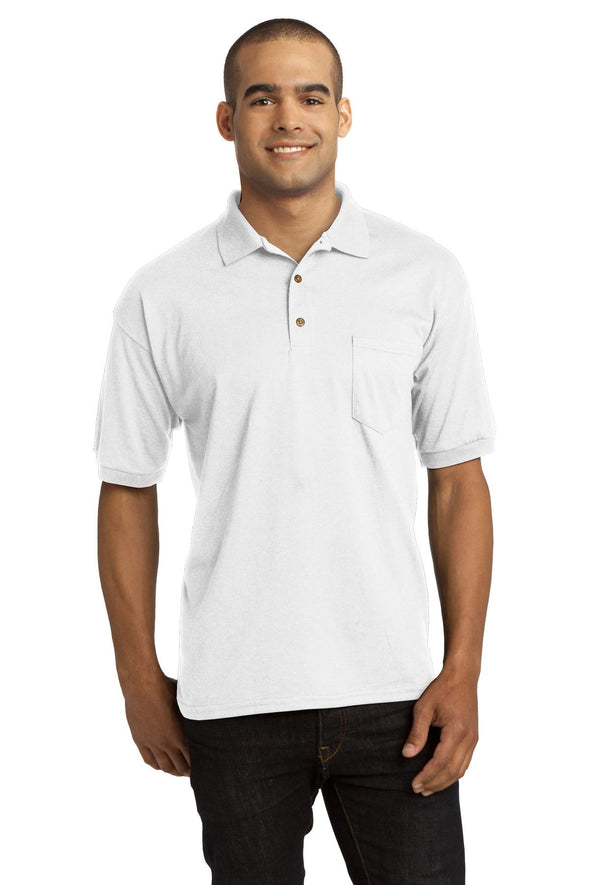 Gildan DryBlend 6-Ounce Jersey Knit Sport Shirt with Pocket
