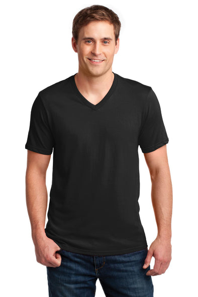 Anvil 100% Combed Ring Spun Cotton V-Neck T-Shirt