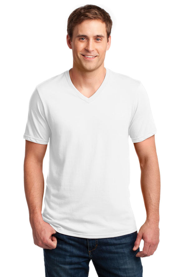 Anvil 100% Combed Ring Spun Cotton V-Neck T-Shirt