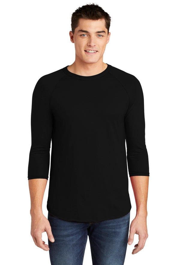 American Apparel Poly-Cotton 3/4-Sleeve Raglan T-Shirt