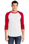 American Apparel Poly-Cotton 3/4-Sleeve Raglan T-Shirt