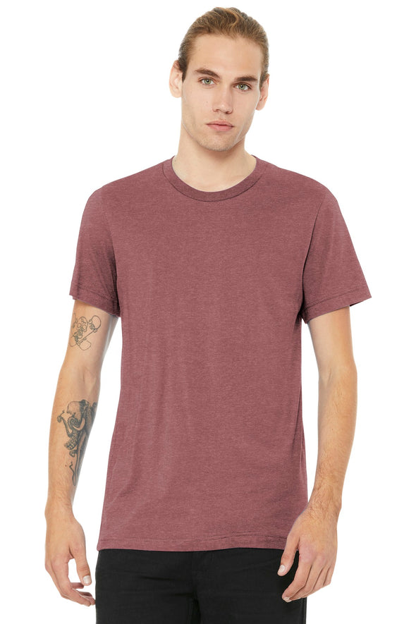 Bella+Canvas Unisex Heather CVC Short Sleeve Tee