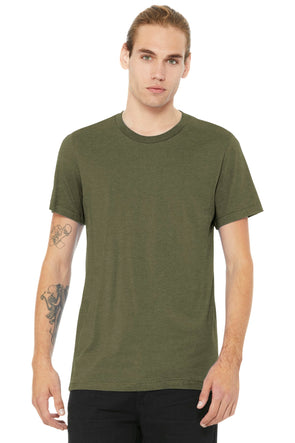 Bella+Canvas Unisex Heather CVC Short Sleeve Tee
