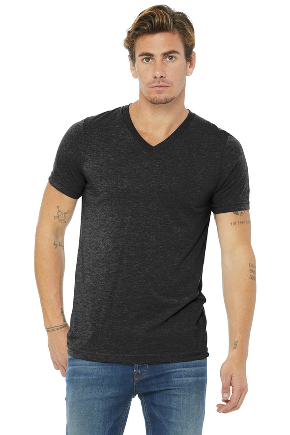 Bella+Canvas Unisex Triblend Short Sleeve V-Neck Tee