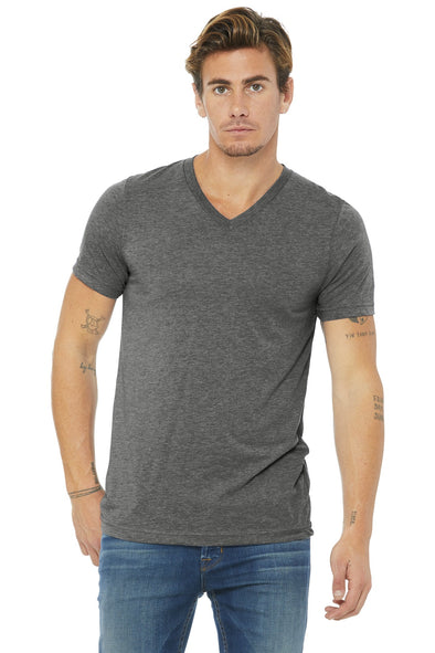 Bella+Canvas Unisex Triblend Short Sleeve V-Neck Tee