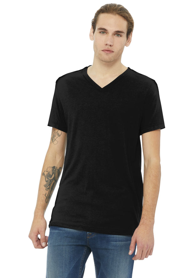 Bella+Canvas Unisex Triblend Short Sleeve V-Neck Tee