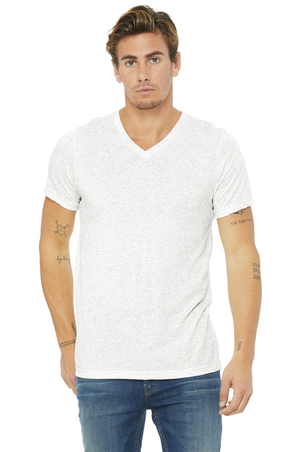 Bella+Canvas Unisex Triblend Short Sleeve V-Neck Tee