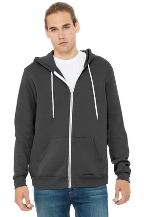 Bella+Canvas Unisex Sponge Fleece Full-Zip Hoodie