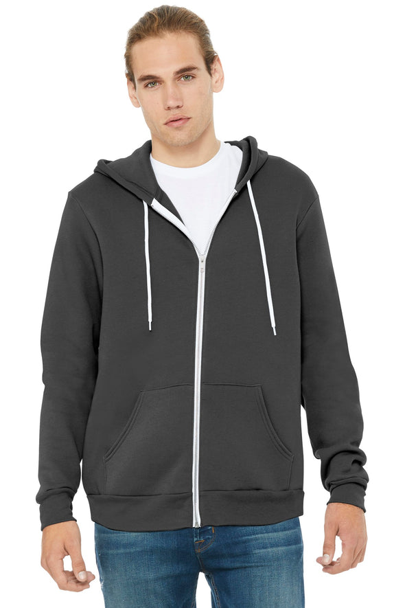 Bella+Canvas Unisex Sponge Fleece Full-Zip Hoodie