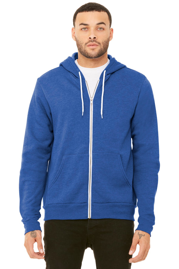 Bella+Canvas Unisex Sponge Fleece Full-Zip Hoodie