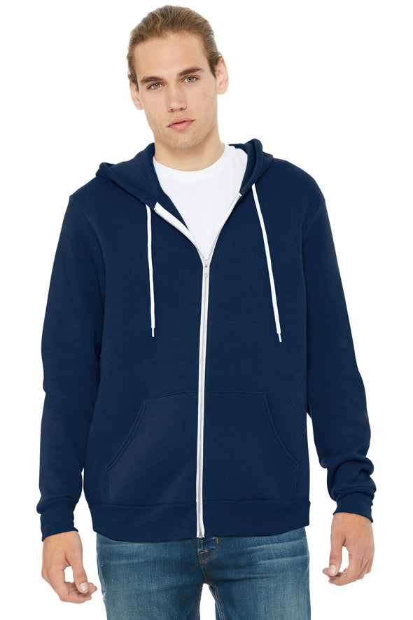 Bella+Canvas Unisex Sponge Fleece Full-Zip Hoodie