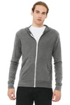 Bella+Canvas Unisex Triblend Full-Zip Lightweight Hoodie