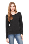 Bella+Canvas Women's Sponge Fleece Wide-Neck Sweatshirt