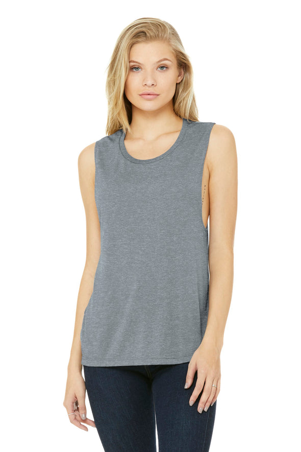 Bella+Canvas Women's Flowy Scoop Muscle Tank