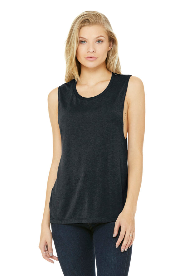 Bella+Canvas Women's Flowy Scoop Muscle Tank