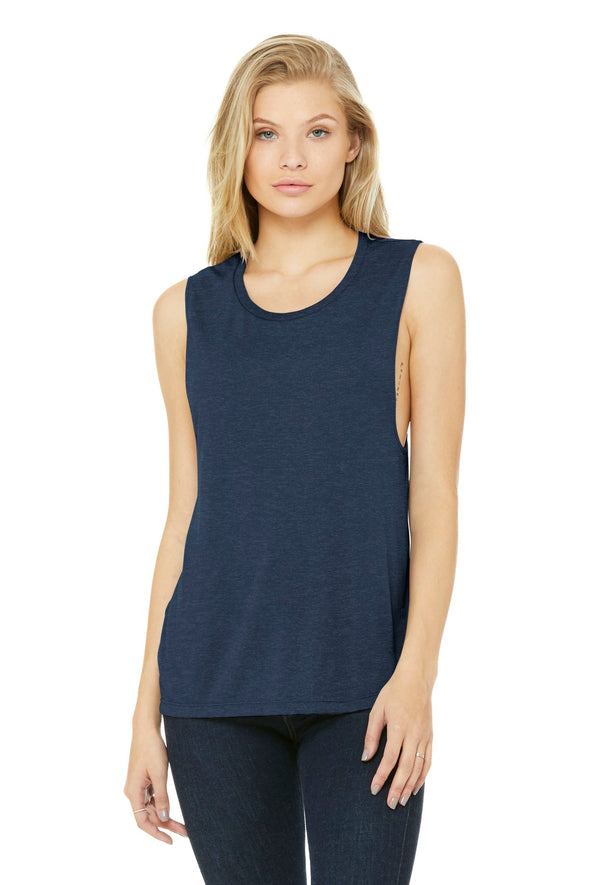 Bella+Canvas Women's Flowy Scoop Muscle Tank