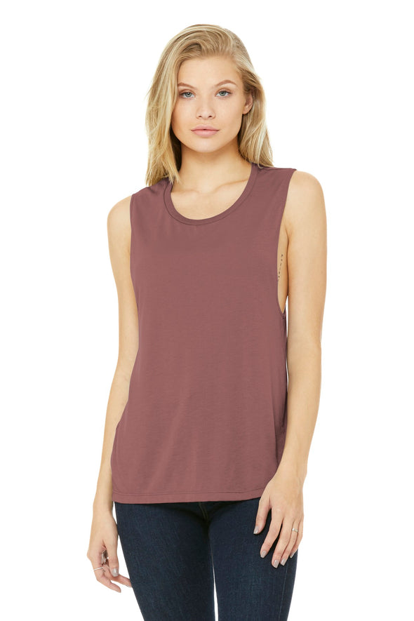 Bella+Canvas Women's Flowy Scoop Muscle Tank