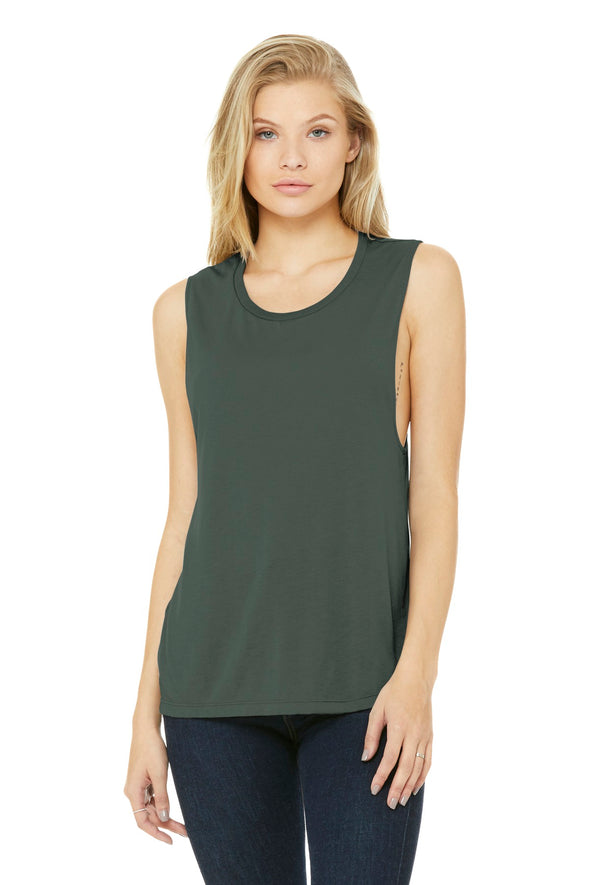 Bella+Canvas Women's Flowy Scoop Muscle Tank