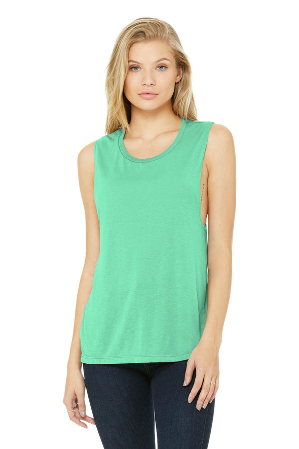 Bella+Canvas Women's Flowy Scoop Muscle Tank