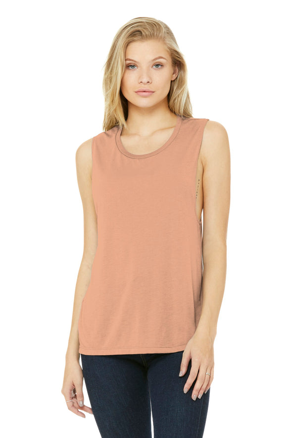 Bella+Canvas Women's Flowy Scoop Muscle Tank