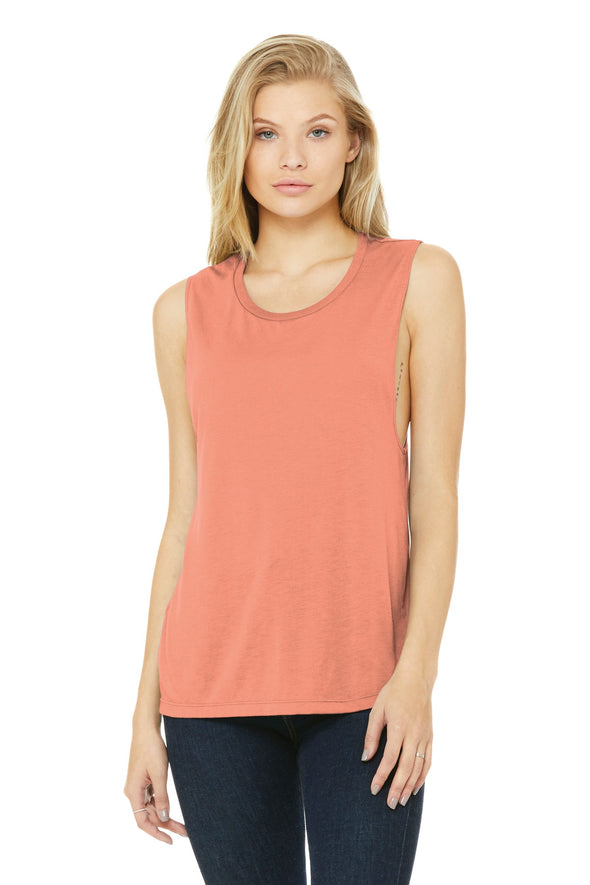 Bella+Canvas Women's Flowy Scoop Muscle Tank