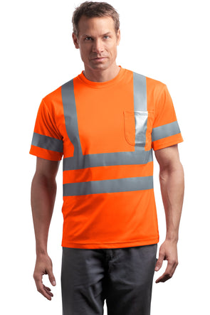 CornerStone ANSI 107 Class 3 Short Sleeve Snag-Resistant Reflective T-Shirt