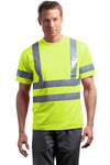 CornerStone ANSI 107 Class 3 Short Sleeve Snag-Resistant Reflective T-Shirt