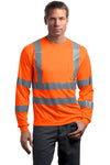CornerStone ANSI 107 Class 3 Long Sleeve Snag-Resistant Reflective T-Shirt